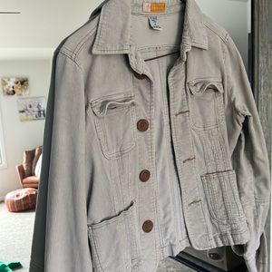 Light tan corduroy jacket, barely worn